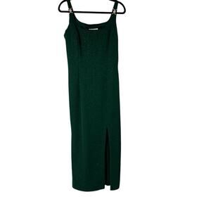 one shoulder empire waist dress Romantic Asymmetric One Shoulder Side Split A-Line Tulle Dress with La main image 1
